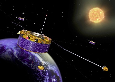 ESA-satelliet in de ruimte